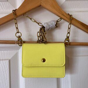 Yellow Universal Thread Micro Purse